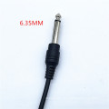 6.35mm male Plug power audio cable Extension Cable